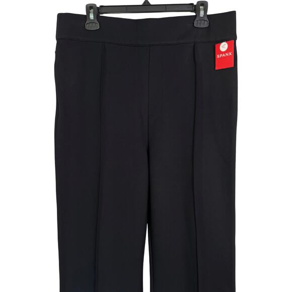 Spanx Hi-Rise Flare Pants Ponte Classic Black 1X Tall NWT $148 - Picture 3 of 9